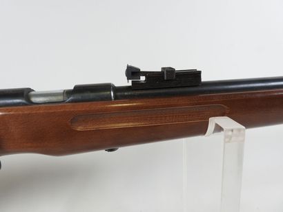Single-shot bolt action rifle with sights,...
