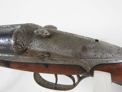 Fusil de marque DARNE R12 à canons juxtaposés...