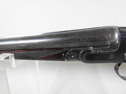 Fusil de chasse anglais à platines signées...