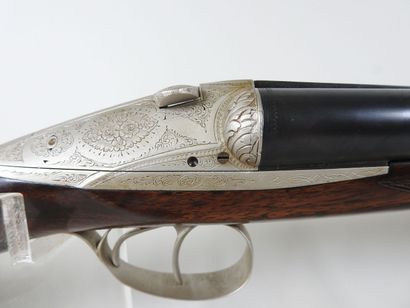 Fusil de chasse à canons juxtaposés calibre...