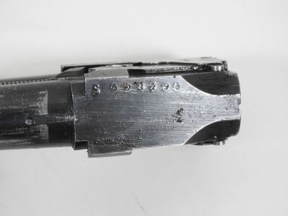 VERNEY-CARRON shotgun with superimposed barrels...