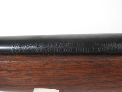 Carabine MARLIN model 336 calibre 30-30 win,...
