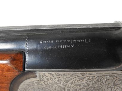 ARMI BETTINSOLI shotgun with stacked barrels...