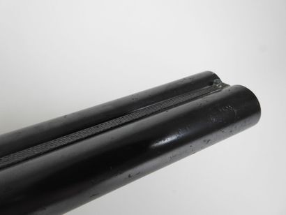 Belgian craftsman rifle with side-by-side...