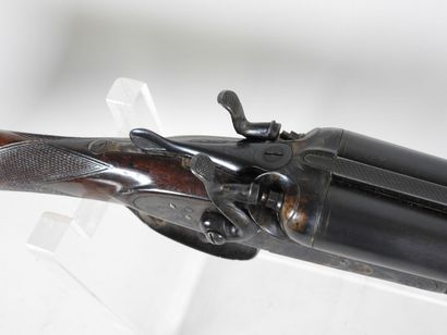 Fusil à canons juxtaposés calibre 16, chambrés...
