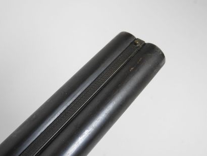 Fusil d'artisan stéphanois à canons juxtaposés,...