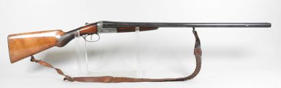 Fusil d'artisan stéphanois à canons juxtaposés,...