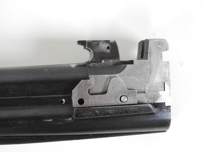 MIROKU brand shotgun with stacked 20 gauge...