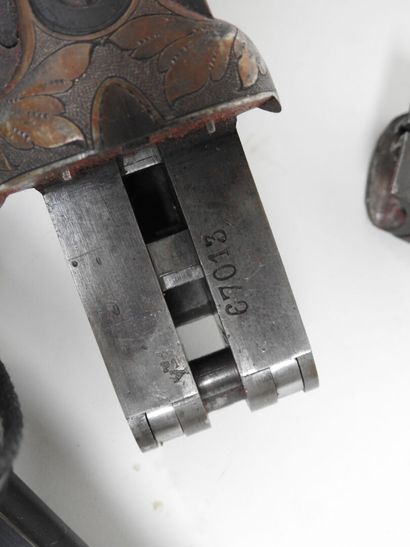 Fusil de chasse d'artisan stéphanois à canons...