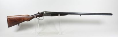 Belgian craftsman rifle with side-by-side...