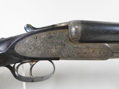 Fusil de chasse à platines de marque EL RENO,...