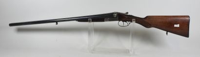 Belgian craftsman rifle with side-by-side...