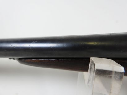 Belgian craftsman rifle with side-by-side...