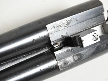 Fusil d'artisan signé DEMAS à SAINT ÉTIENNE...