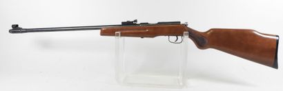 Single-shot bolt action rifle with sights,...
