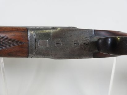 Fusil d'artisan à canons juxtaposés, calibre...