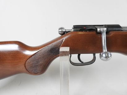 Single-shot bolt action rifle with sights,...