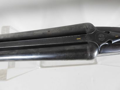 Fusil de chasse anglais à platines signées...