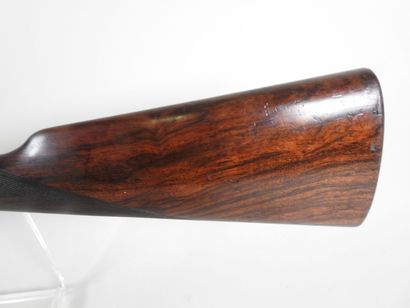 Fusil de chasse anglais à platines signées...