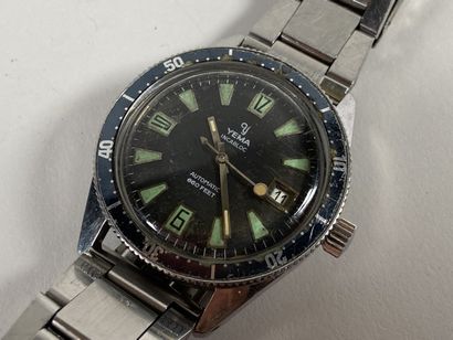 YEMA.

Men's wristwatch in steel, model 