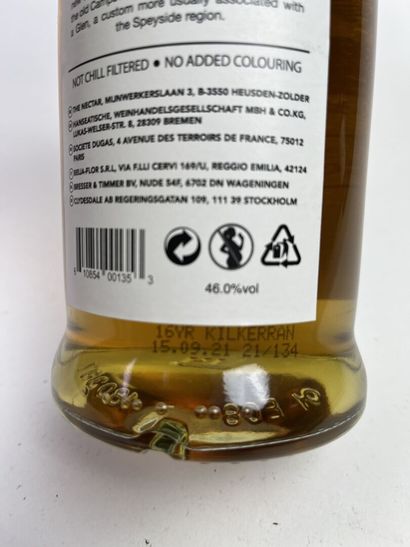 WHISKY. Kilkerran 16 years. 1 bt. (without...
