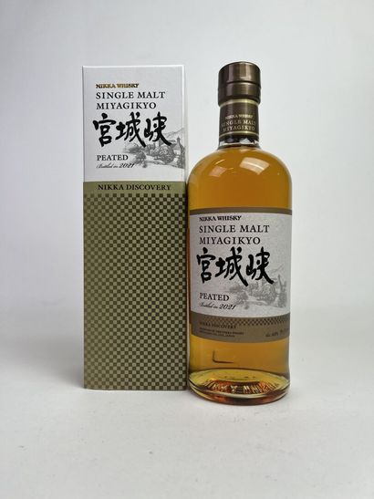 WHISKY. Nikka. Miyagikyo. Peated. Bottled...