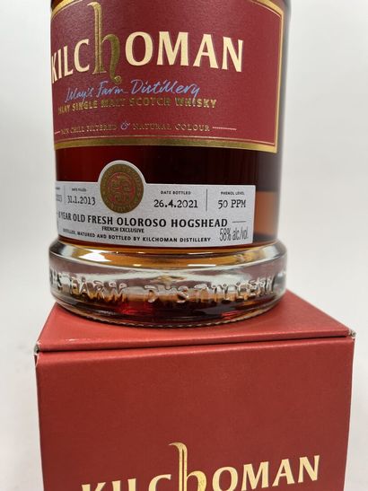 WHISKY. Kilchoman. 8 years. Old Fresh Oloroso...
