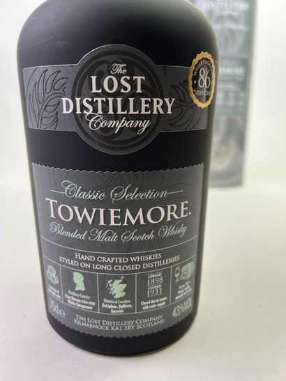 WHISKY. Lost Distillery Company. Towiemore....