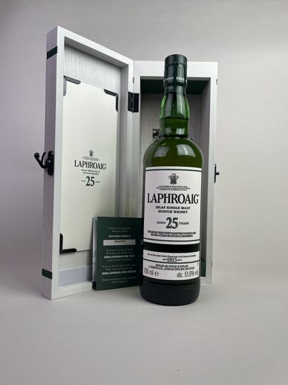 WHISKY. Laphroaig 25 Years. 51.9%. 1 bt.