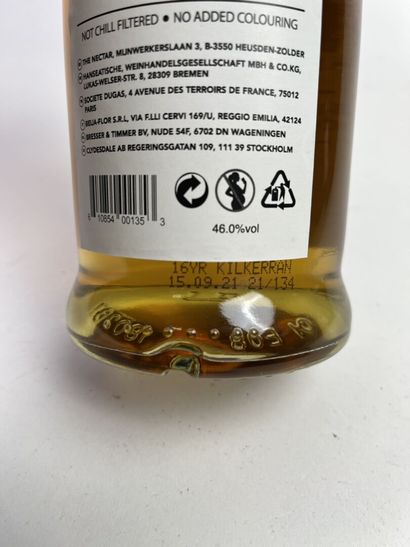 WHISKY. Kilkerran 16 years. 1 bt. (without...