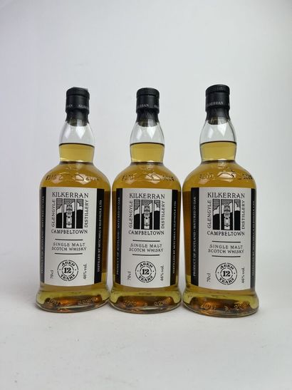 WHISKY. Kilkerran. 12 years old. 3 bt.