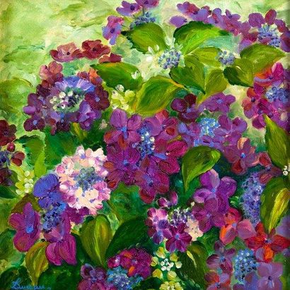 DUREAU Laurence
Hortensial Huile sur toile...
