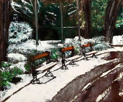 BONDI Anne-Marie
Les Bancs sous la neige...