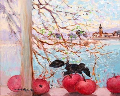 MICHEL-HENRY
Village sur les bords du lac...