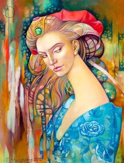 KHARABADZE Teimuraz
La femme au chapeau rouge...