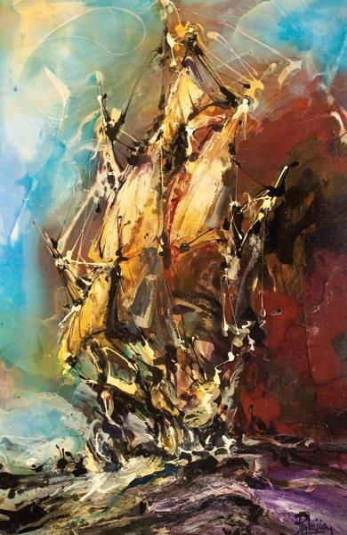 PAMBOUJIAN Gérard
La Santa Maria Huile sur...