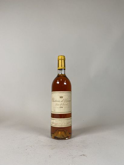 SAUTERNES. 1st CCS. Château d'Yquem. 1988....
