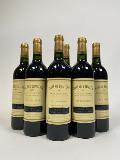 MOULIS EN MEDOC. CB. Château Brillette. 2002....