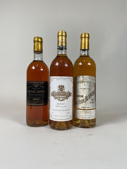 SAUTERNES. 1er GCC. Lot 3 décennies :
- Château...
