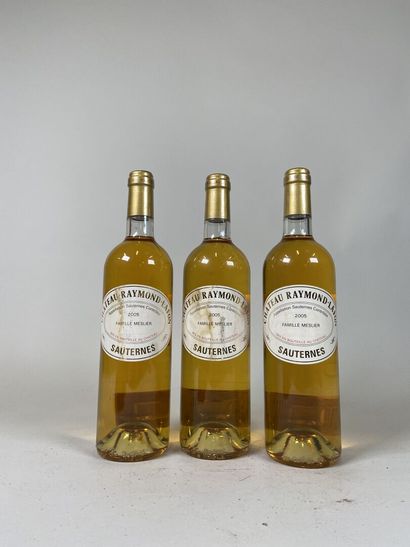 SAUTERNES. Château Raymond Lafon. 2005. 3...