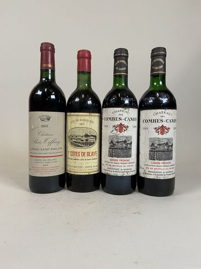 Lot rive droite :
- LUSSAC SAINT EMILION....