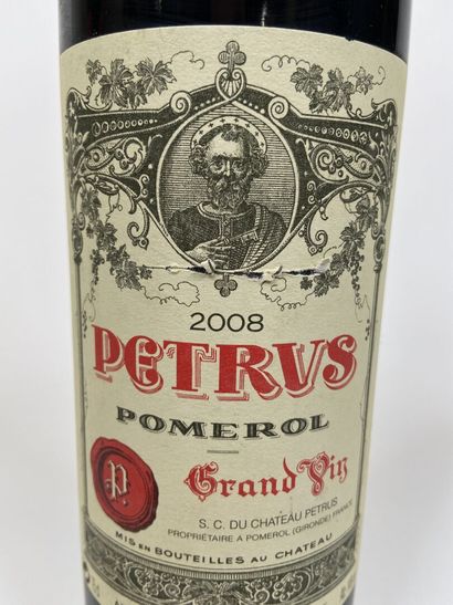 POMEROL. Pétrus. 2008. 1 bt. (une rayure...