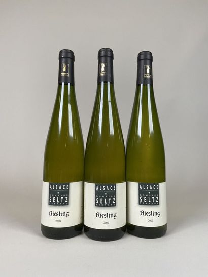 ALSACE. Domaine Seltz. Riesling. 2009. 3...