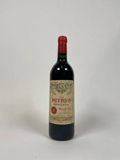 POMEROL. Pétrus. 1993. 1 bt. (étiquette légèrement...
