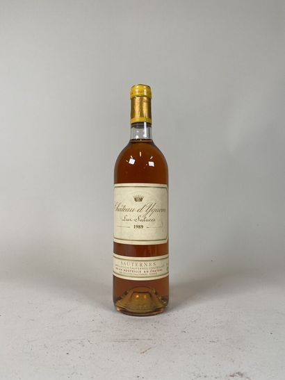 SAUTERNES. 1st CCS. Château d'Yquem. 1989....