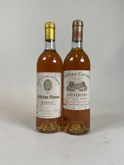 Sweet lot :
- SAUTERNES. CC. Château Caillou....