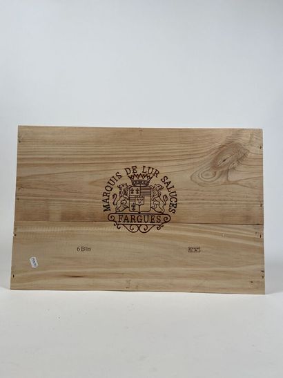 **SAUTERNES. Château de Fargues. Famille...