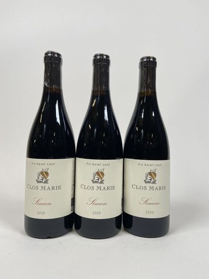 **SAINT LOUP PEAK. Clos Marie. Simon. 2020....