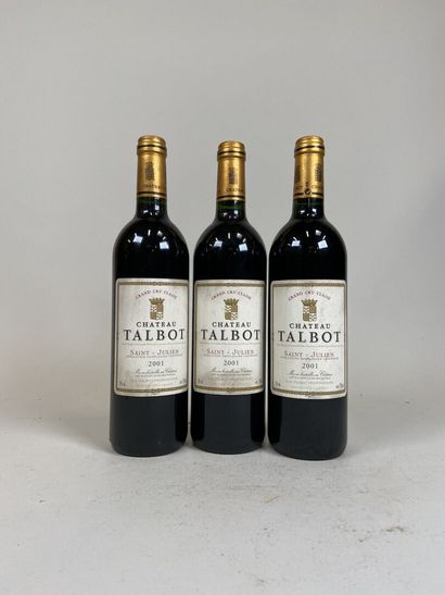 SAINT JULIEN. 4ème GCC. Château Talbot. 2001....