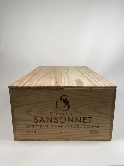 SAINT EMILION. GCC. Château Sansonnet. 2015....